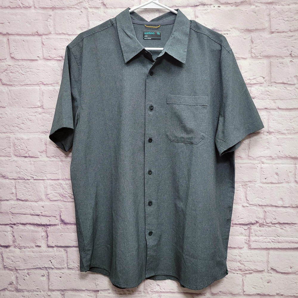 Wellen Airweave Performance Shirt Mens L Gray Hiking Outdoors Gorpcore Huckberry